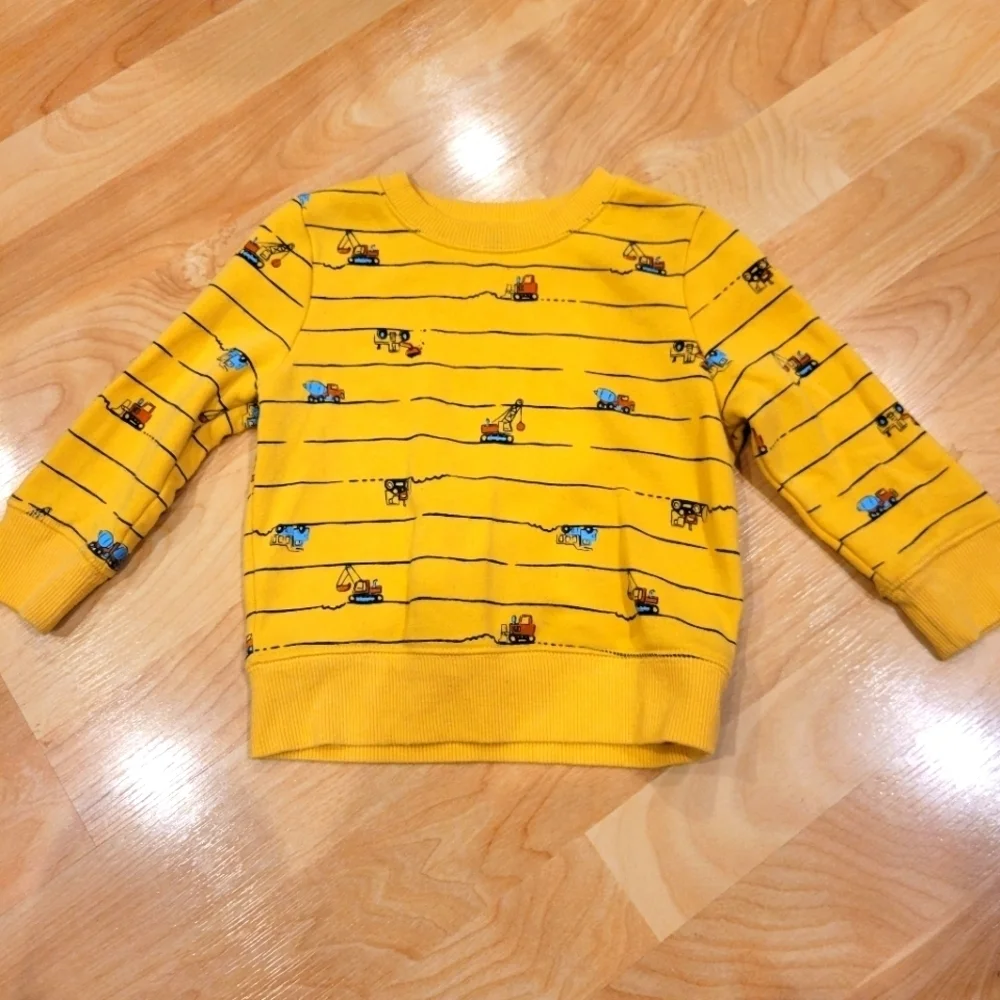 Bundle long sleeve baby tops sweatshirt size 12 months